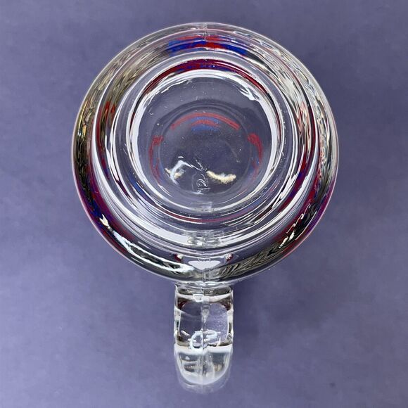 Vintage 1987 "HANG LOOSE" Hawaii Glass Mug Cup Hawaiian 16oz *READ - Picture 11 of 12